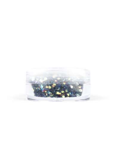 Konfetti z brokatem granatowe