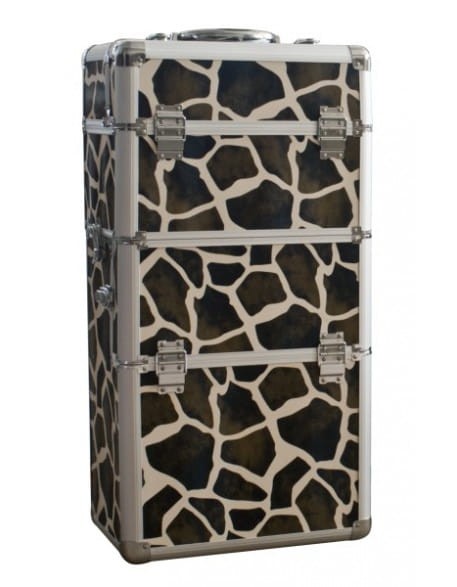 Kufer na kosmetyki - Giraffe Metal Case MT025
