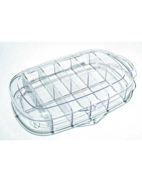 Pojemnik na 100szt. tipsów owalne - Plastic box on nail tips (100 pcs)