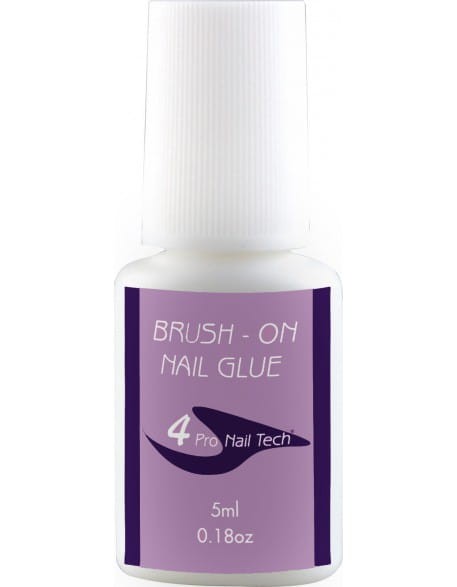 Klej 4Pro Nail Tech Brush-On Nail Glue 5ml