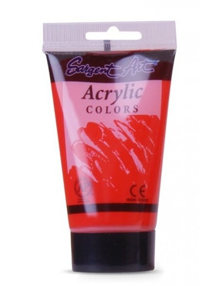 Farbka do zdobień Sargent Art Acrylic Color 75ml - Cadmium Red