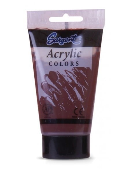 Farbka do zdobień Sargent Art Acrylic Color 75ml - Burtnt Umber