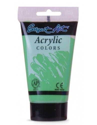 Farbka do zdobień Sargent Art Acrylic Color 75ml - Cadmium Green Hue