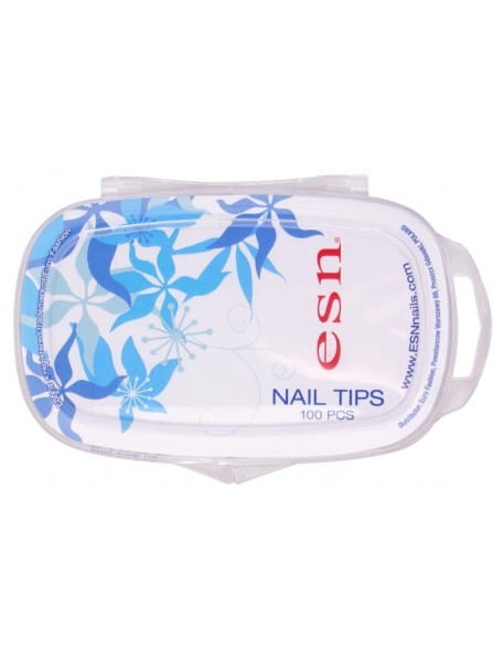 Tipsy ESN Nail Tips 100szt. - przezroczyste