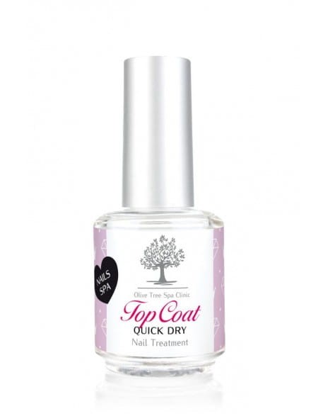 Utwardzacz Olive Tree Spa Clinic Top Coat Quick Dry 15ml