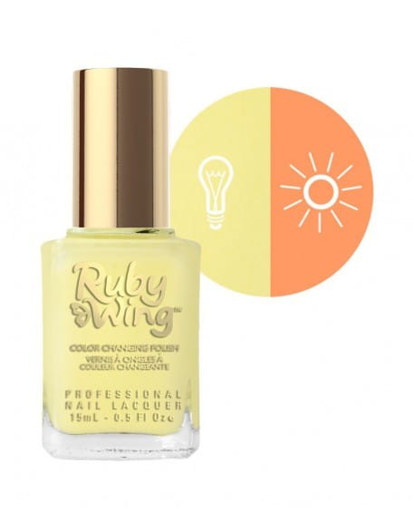 Lakier zmieniający kolor Ruby Wing Nail Lacquer 15ml - Birdie