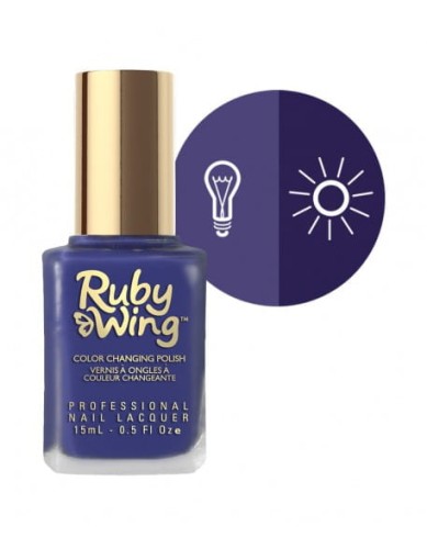 Lakier zmieniający kolor Ruby Wing Nail Lacquer 15ml - Eclipse