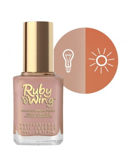 Lakier zmieniający kolor Ruby Wing Nail Lacquer 15ml - Lagoon