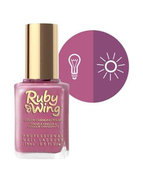 Lakier zmieniający kolor Ruby Wing Nail Lacquer 15ml - Mystic
