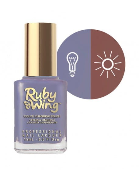 Lakier zmieniający kolor Ruby Wing Nail Lacquer 15ml - Zen Garden