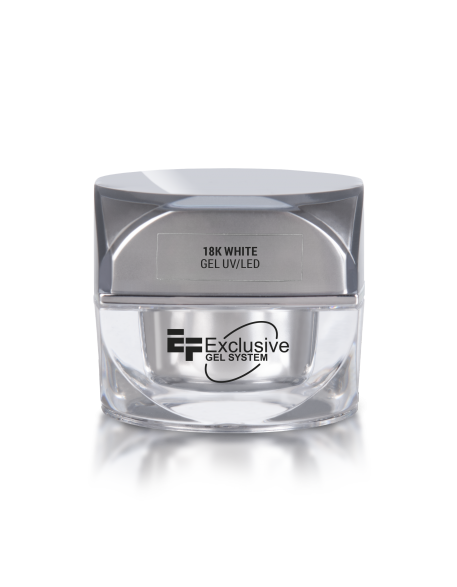 Żel UV/LED EFexclusive 18K LED Gel 15g - White