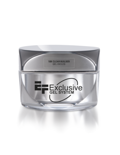 Żel UV/LED EFexclusive 18K LED Gel 50g - Clear