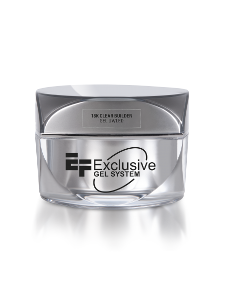 Żel UV/LED EFexclusive 18K LED Gel 50g - Clear