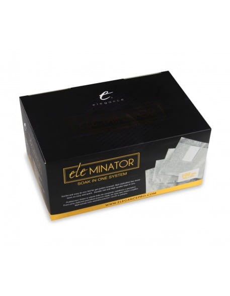 Folie do usuwania żellakieru Elegance ELEminator Soak in One System 100szt.