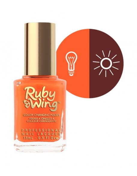 Lakier zmieniajacy kolor Ruby Wing Nail Lacquer 15ml - Summer Love