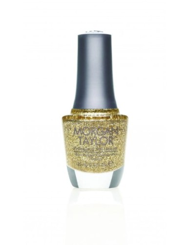 Lakier Morgan Taylor 15ml - Glitter &amp; Gold