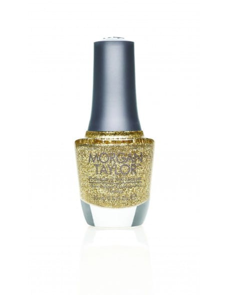 Lakier Morgan Taylor 15ml - Glitter &amp; Gold