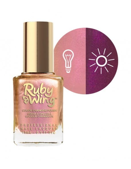 Lakier zapachowy zmieniający kolor Ruby Wing Nail Lacquer 15ml - Sweet Cream