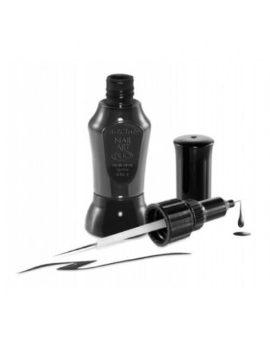 Lakier do zdobień Art Club Nail Art Duo Pen 10ml - Black