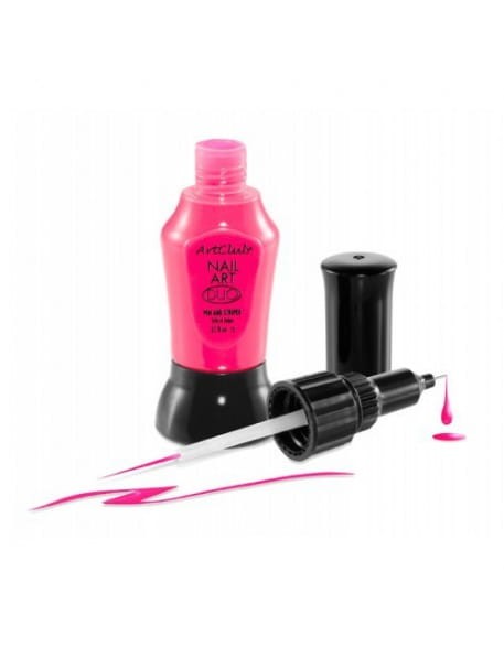 Lakier do zdobień Art Club Nail Art Duo Pen 10ml - Neon Pink