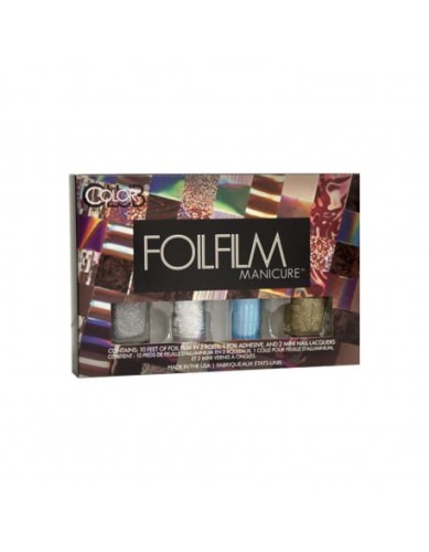 Zestaw Color Club Foilfilm Manicure - Deep Space