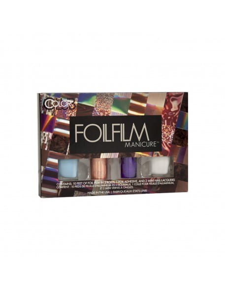 Zestaw Color Club Foilfilm Manicure - Sweet Dream