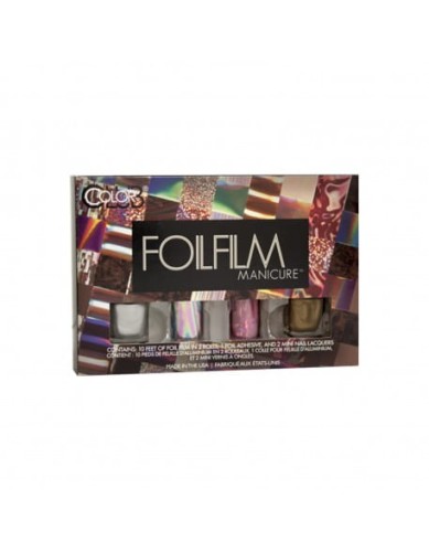 Zestaw Color Club Foilfilm Manicure - Over The Rainbow