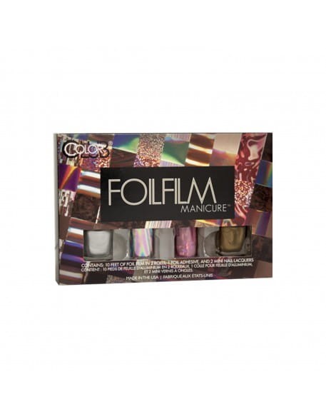 Zestaw Color Club Foilfilm Manicure - Over The Rainbow