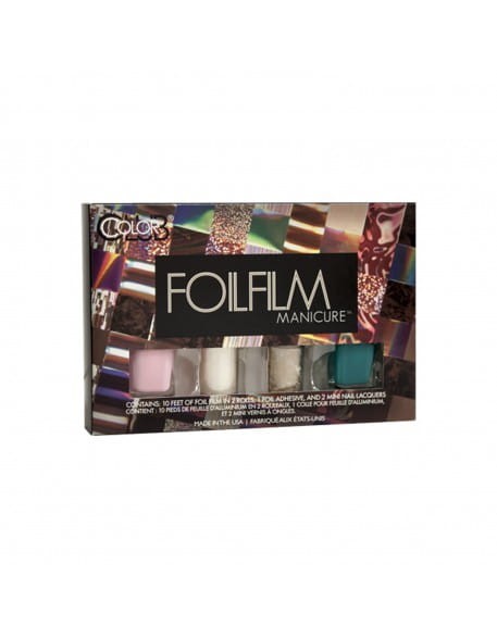 Zestaw Color Club Foilfilm Manicure - Opal Lace