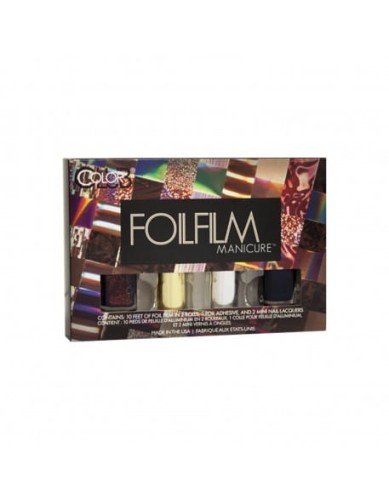 Zestaw Color Club Foilfilm Manicure - Mirror Mirror