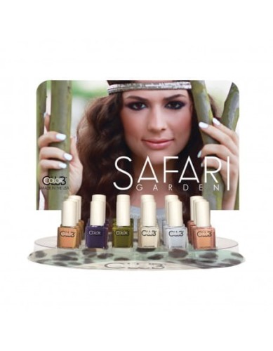 Wystawka lakierów Color Club Safari Garden 18szt.