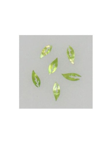 Ozdoby z muszelek 20szt. wzór nr 19 - jasno zielone opalizujące