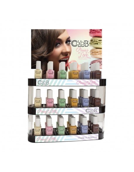 Wystawka lakierów Color Club Paris In Love Collection 54szt.