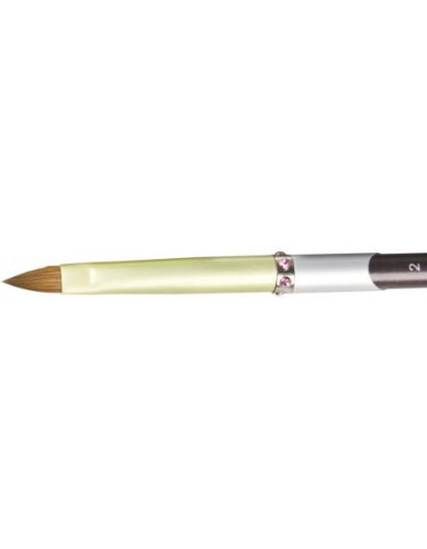 Pędzelek LECHAT Nail Architecture 2 Artistic Brush do systemu akrylowego.