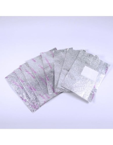 Folie do usuwania żellakieru Christrio Nail Wraps 200szt.