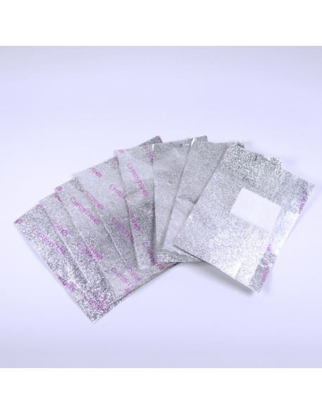 Folie do usuwania żellakieru Christrio Nail Wraps 200szt.