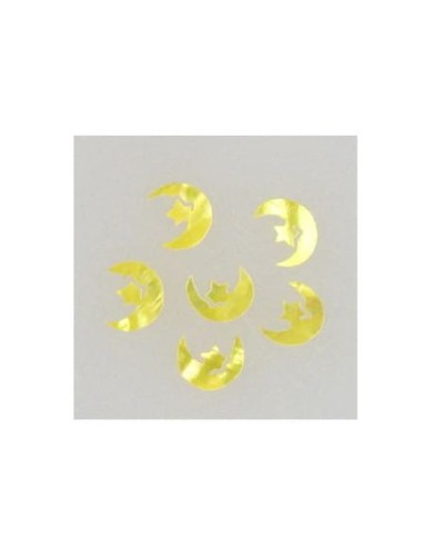 Ozdoby z muszelek 20szt. wzór nr 22 - żółte opalizujące