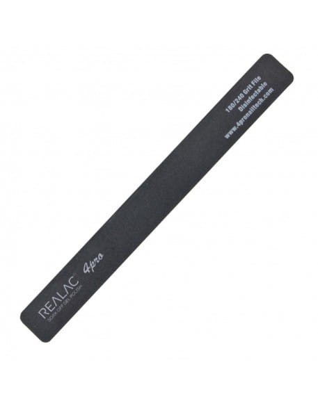 Pilnik REALAC 4Pro Nail Tech Black 180/240