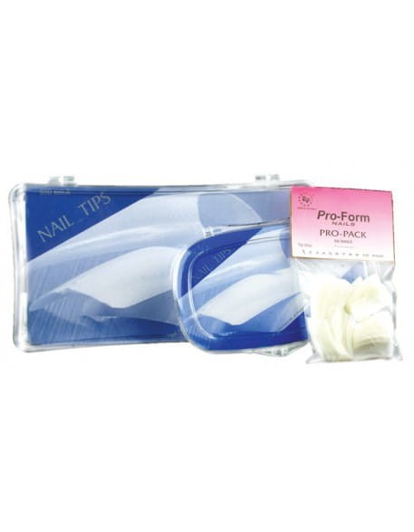 Tipsy naturalne ProForm Nail Tips - 50szt - nr 4
