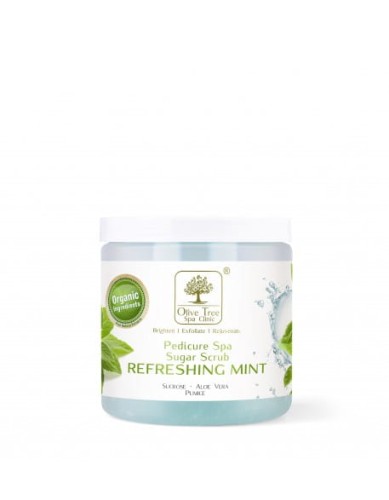 Peeling cukrowy Olive Tree Spa Clinic Pedicure Spa Sugar Scrub Refreshing Mint  400g