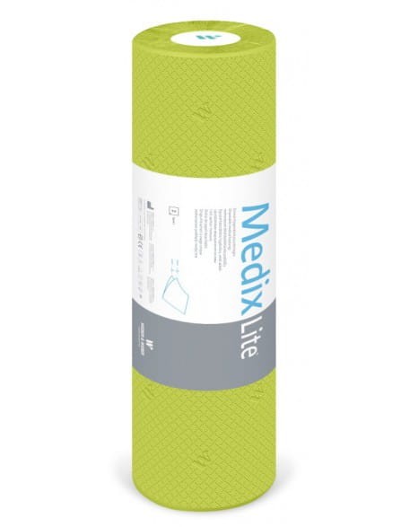 Prześcieradło ochronne MedixLite 50m - limonkowe