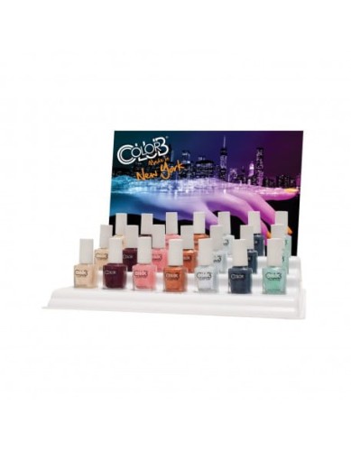 Wystawka lakierów Color Club Made In New York Collection 21szt. (+21szt. uzupełnienie)
