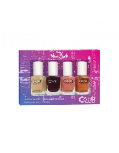 Wystawka lakierów Color Club mini Made In New York Collection 4szt.