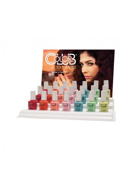 Zestaw lakierów Color Club Ticket To Paradise Collection 21szt. (+21szt. uzupełnienie)
