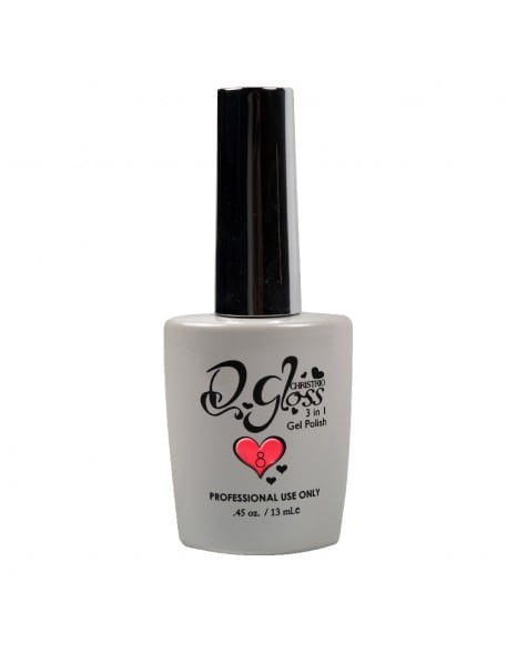 Lakier hybrydowy Christrio Q.Gloss 3 in 1 Gel Polish 13 ml – nr 8