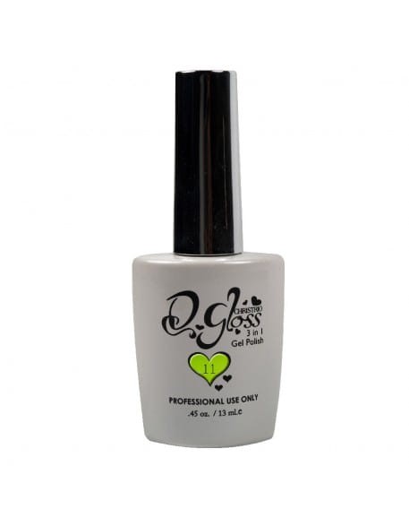 Lakier hybrydowy Christrio Q.Gloss 3 in 1 Gel Polish 13 ml – nr 11