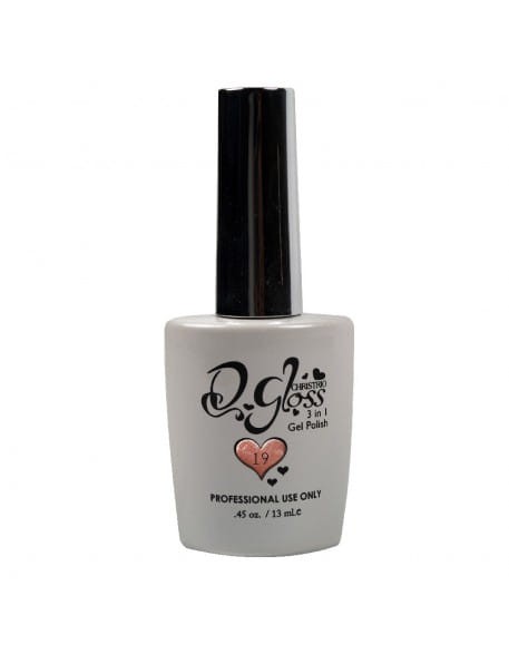Lakier hybrydowy Christrio Q.Gloss 3 in 1 Gel Polish 13 ml – nr 18
