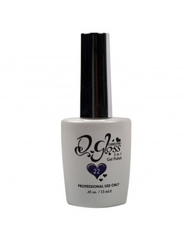 Lakier hybrydowy Christrio Q.Gloss 3 in 1 Gel Polish 13 ml – nr 22