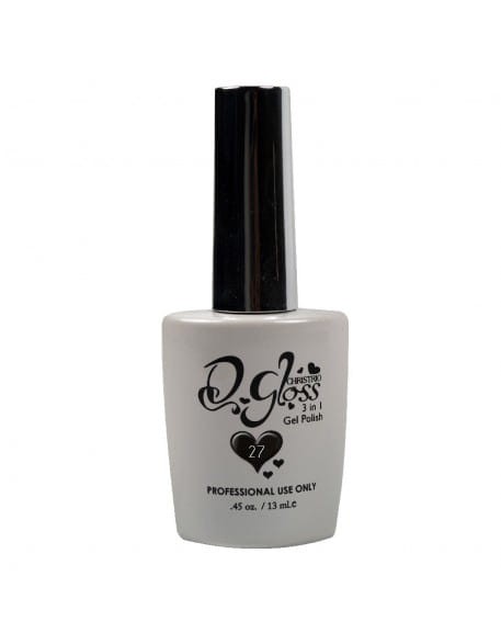 Lakier hybrydowy Christrio Q.Gloss 3 in 1 Gel Polish 13 ml – nr 27