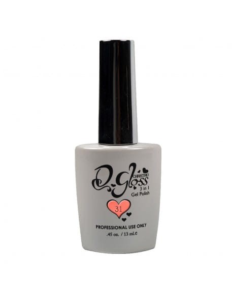 Lakier hybrydowy Christrio Q.Gloss 3 in 1 Gel Polish 13 ml – nr 31